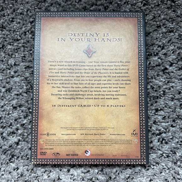 Harry Potter Hogwarts Challenge DVD Game - Picture 2 of 4